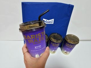 바리스타룰스 돌체 라떼 — 5점을 준 리뷰어가 2023년 4월 올린 사용 사진