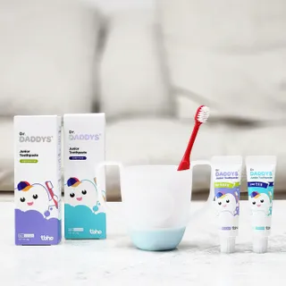 닥터데디스 안심불소 튼튼치약(청포도, 민트 중 택 1) 60g + 여행용 미니 치약 15g — 5점을 준 리뷰어가 2022년 9월 올린 사용 사진