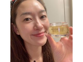 아이앤립 / EYENLIP 아이앤립 24K 골드 N 펩타이드 앰플 크림 — 5점을 준 리뷰어가 2021년 7월 올린 사용 사진