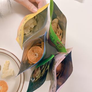 아비삭과일칩 5종 /딸기,사과,배,귤,무화과 5종 — 5점을 준 리뷰어가 2021년 3월 올린 사용 사진