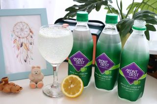 몽베스트 Montbest with Sparkling water Lime20병 — 5점을 준 리뷰어가 2022년 10월 올린 사용 사진