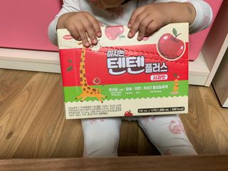 나우캠페인용 [한미사이언스] 우리 아이 튼튼, 엄마 마음 든든! 마시는텐텐 플러스 (100ml*10입) — 5점을 준 리뷰어가 2023년 10월 올린 사용 사진