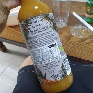 H365 [Kaskein Luomutyrniglögi] 핀란드 전통 무알콜 멀드와인 시벅톤 글로기 — 5점을 준 리뷰어가 2021년 5월 올린 사용 사진