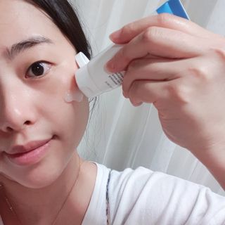 더마포레스트 모이스처라이징 아쿠아크림 / 수분크림 히알루론산 펩타이드 보습 미백 주름개선 — 5점을 준 리뷰어가 2021년 7월 올린 사용 사진