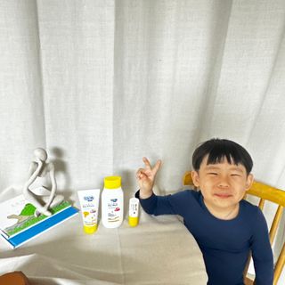 포멀비 키즈 더마베리어 아토 세트(크림 120ml+워시 300ml+스틱밤 18g) — 4점을 준 리뷰어가 2023년 11월 올린 사용 사진