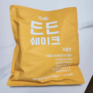 [덜다] 든든 식물성 단백질 쉐이크 40g X 7입 (곡물/딸기) — 5점을 준 리뷰어가 2023년 8월 올린 사용 사진