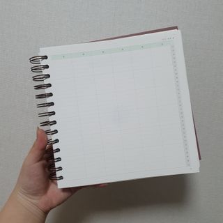 리훈 여러분의 오늘을 채워나갈 수 있도록 도와줄 오늘공부 1년용 스터디플래너 — 5점을 준 리뷰어가 2021년 4월 올린 사용 사진