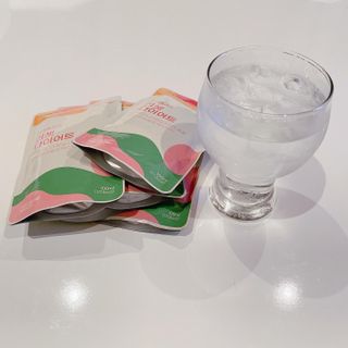 [경남제약헬스케어] 케어플러스 리셋 다이어트 청포도맛 100ml X 5포 (5일분) — 3.5점을 준 리뷰어가 2023년 4월 올린 사용 사진