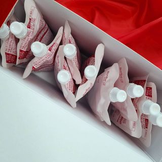 12월 15일 출시, 건강기능식품 브랜드 본리브 나 다운 시작 제품 3종 — 5점을 준 리뷰어가 2021년 2월 올린 사용 사진