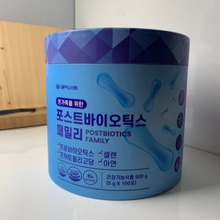 서울약사신협_포스트바이오틱스패밀리_5g x 100포 — 4점을 준 리뷰어가 2021년 5월 올린 사용 사진