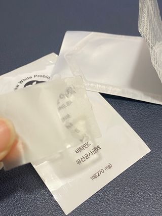 메디포스트 모비타 글루타치온 이지 필름형 30매 — 2.5점을 준 리뷰어가 2023년 1월 올린 사용 사진