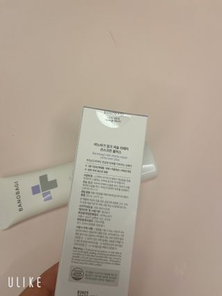 바노바기 코스메틱 바노바기 밀크씨슬 리페어 시카 선스크린 플러스 50ml — 4.5점을 준 리뷰어가 2023년 3월 올린 사용 사진