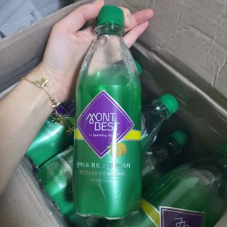 몽베스트 Montbest with Sparkling water Lemon OR Lime 20병(랜덤) — 5점을 준 리뷰어가 2021년 10월 올린 사용 사진