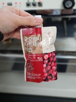 자연에온 몽모랑시 타트체리 착즙 100mL 10개입 2BOX — 5점을 준 리뷰어가 2021년 1월 올린 사용 사진