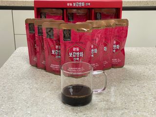 광동생활건강 [광동]진하고 깊은 풍미, 광동 보감쌍화진액 100mL * 18포 — 4점을 준 리뷰어가 2024년 6월 올린 사용 사진