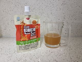 나우캠페인용 [한미사이언스] 우리 아이 튼튼, 엄마 마음 든든! 마시는텐텐 플러스 (100ml*10입) — 3점을 준 리뷰어가 2023년 10월 올린 사용 사진