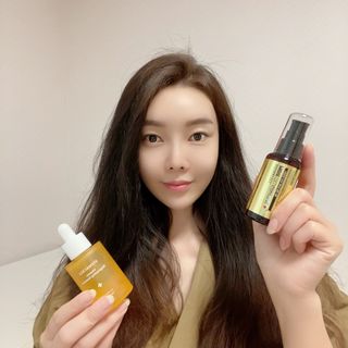 체르엠 비타민 브라이트닝 에센스 + 콜라겐앰플 세트 — 5점을 준 리뷰어가 2021년 8월 올린 사용 사진