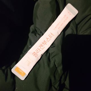 더리틀스 콜라겐부스터 — 4점을 준 리뷰어가 2022년 12월 올린 사용 사진