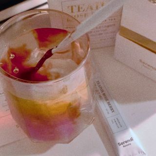 세렌디뷰티_이너뷰티 티톡스 로즈 베리 — 4점을 준 리뷰어가 2021년 3월 올린 사용 사진
