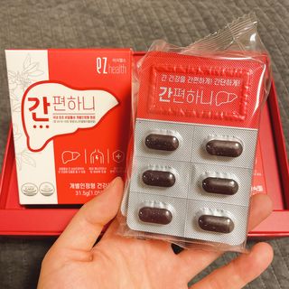 이지헬스 간편하니 [1개월 분  60정] — 5점을 준 리뷰어가 2021년 1월 올린 사용 사진