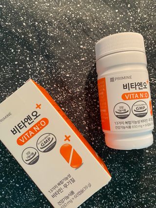 프리마인 성큼다가온 봄, 이너뷰티를 챙겨야 피부도 화사하게, 컨디션도 활기차게. 흡수율을 높인 고효율 비타민. — 5점을 준 리뷰어가 2022년 12월 올린 사용 사진