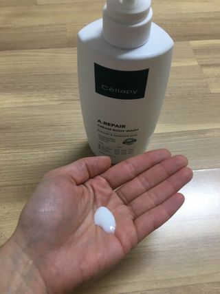 셀라피 에이리페어 크림 바디 워시 2세대 500ml — 5점을 준 리뷰어가 2021년 1월 올린 사용 사진