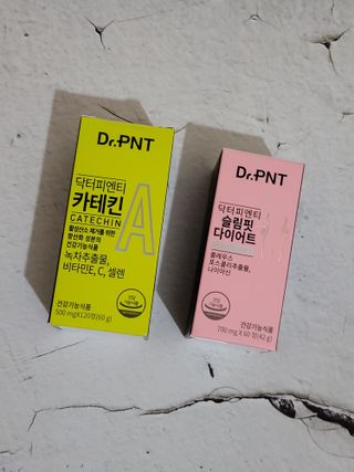 닥터피엔티 [Dr.PNT] 건강한 다이어트, 기능성 원료로 시작! 슬림핏 다이어트+카테킨 [1개월분] — 4점을 준 리뷰어가 2022년 12월 올린 사용 사진