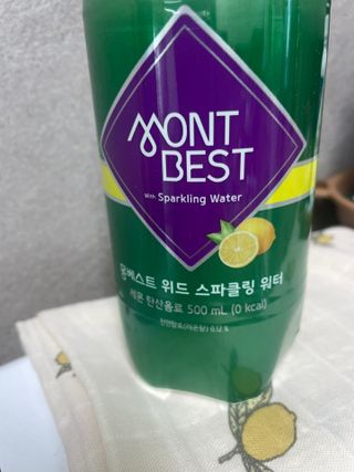 몽베스트 Montbest with Sparkling water Lemon OR Lime 20병(랜덤) — 5점을 준 리뷰어가 2023년 3월 올린 사용 사진