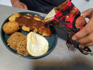 불타 지옥불카레 불지옥맛 180g x 3봉 — 5점을 준 리뷰어가 2021년 6월 올린 사용 사진