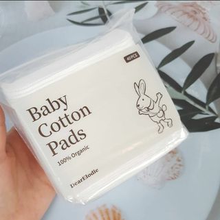 디어엘로디 프리미엄 유기농 베이비 솜티슈 40매 3 + 1 PACK — 5점을 준 리뷰어가 2021년 3월 올린 사용 사진