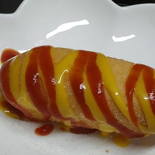 오마뎅 한우핫도그 — 5점을 준 리뷰어가 2021년 5월 올린 사용 사진