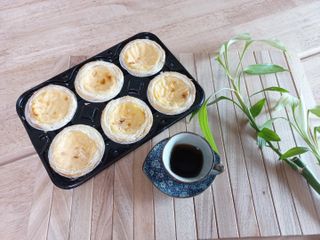 디앙뜨 포르투갈 에그타르트 오리지널 맛+패션후르츠 맛 중 택1 — 5점을 준 리뷰어가 2021년 7월 올린 사용 사진