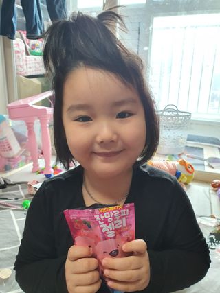 [팔도] 잔망루피젤리 믹스베리맛 42g 8개 — 5점을 준 리뷰어가 2022년 1월 올린 사용 사진