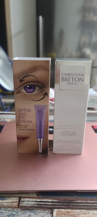 크리스티앙 브르통 리프톡스 360도 입체 아이크림 15ml — 5점을 준 리뷰어가 2022년 10월 올린 사용 사진