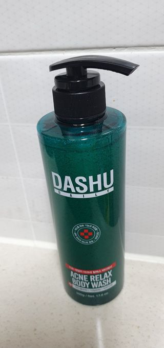 다슈코리아 다슈 데일리 아크네 릴렉스 바디워시 500ml — 5점을 준 리뷰어가 2021년 3월 올린 사용 사진