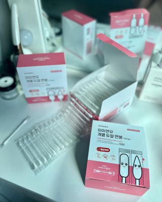 마미앤유 개별 듀얼면봉 — 5점을 준 리뷰어가 2022년 2월 올린 사용 사진