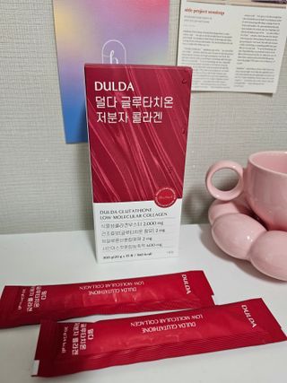 [덜다] 글루타치온 저분자 콜라겐 (20g x 15포) — 5점을 준 리뷰어가 2023년 7월 올린 사용 사진