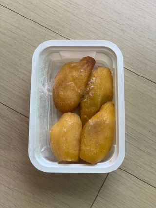 해뜨온 껍질없는 한입아이스 군고구마 120g x 4개 — 5점을 준 리뷰어가 2021년 9월 올린 사용 사진
