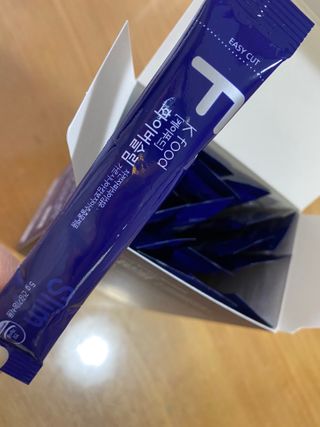 똥기사의 케이푸드 화이버슬림 — 4점을 준 리뷰어가 2021년 1월 올린 사용 사진