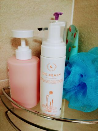 MF프리 [닥터문] 유산균 락토케어 질경초 여성청결제 200ml (폼타입) — 5점을 준 리뷰어가 2022년 5월 올린 사용 사진