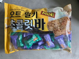 델리스 오트 밀키 초콜릿 바 — 4.5점을 준 리뷰어가 2023년 1월 올린 사용 사진
