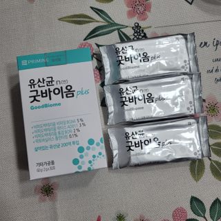 프리마인 유산균 국가지정연구소 선정, 살아있는 생유산균 200억 마리의 힘. 유산균n굿바이옴플러스 — 5점을 준 리뷰어가 2021년 9월 올린 사용 사진