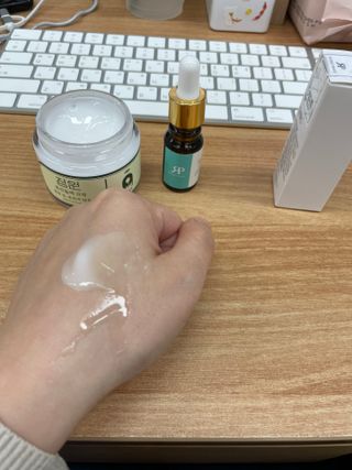 랑팡 EGF+FGF 10ppm 리포좀 앰플 원액 10ml — 4점을 준 리뷰어가 2021년 11월 올린 사용 사진