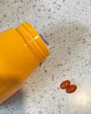 앙팡 츄어블 비타민D 1000 IU 130mg x 90정 — 5점을 준 리뷰어가 2022년 10월 올린 사용 사진