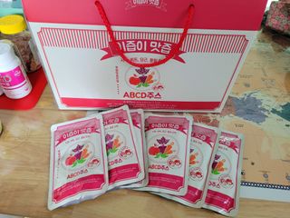 본황칠 이즙이 맛즙 ABC주스 30EA — 4점을 준 리뷰어가 2022년 8월 올린 사용 사진