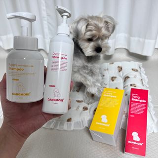 [댕모어 샴푸 2종] 댕샴푸 / 퍼피샴푸  2종 세트 (300ml) — 5점을 준 리뷰어가 2023년 8월 올린 사용 사진