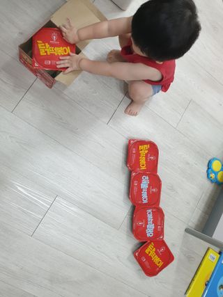 한성기업 무볼레 닭떡볶이+해물떡볶이 2종 세트 — 4점을 준 리뷰어가 2021년 10월 올린 사용 사진