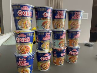 NISSIN 닛신 컵누들  4종 - 씨푸드오리지날, 씨푸드 스파이시, 씨푸드 커리, 씨푸드 XO소스 — 5점을 준 리뷰어가 2022년 11월 올린 사용 사진