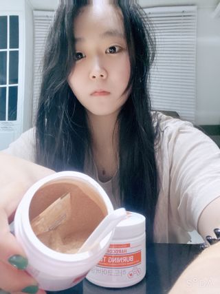 뉴트리션팩토리 하드코어버닝티 오리지널 — 4점을 준 리뷰어가 2021년 9월 올린 사용 사진