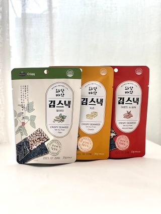 더빈트 와삭바삭 김스낵 — 5점을 준 리뷰어가 2023년 1월 올린 사용 사진